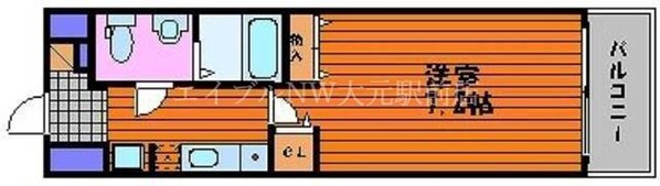 カサ・セグーラの物件間取画像